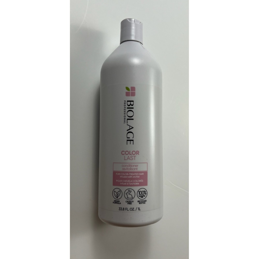 Biolage Color Last Conditioner for Color-Treated Hair 33.8 fl oz 1L Vegan Orchid